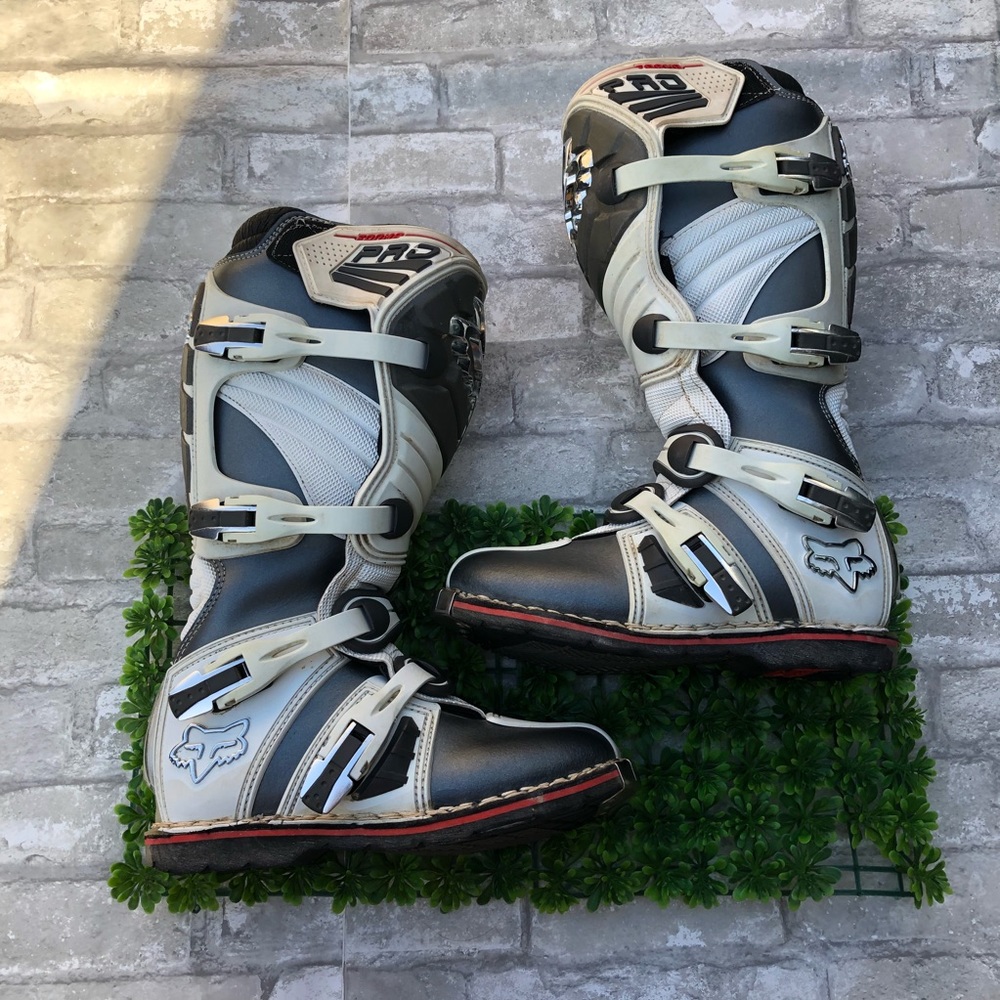 Vintage 2003 FOX Racing James Stewart Edition Forma Pro Boots men 7/ women 8.5